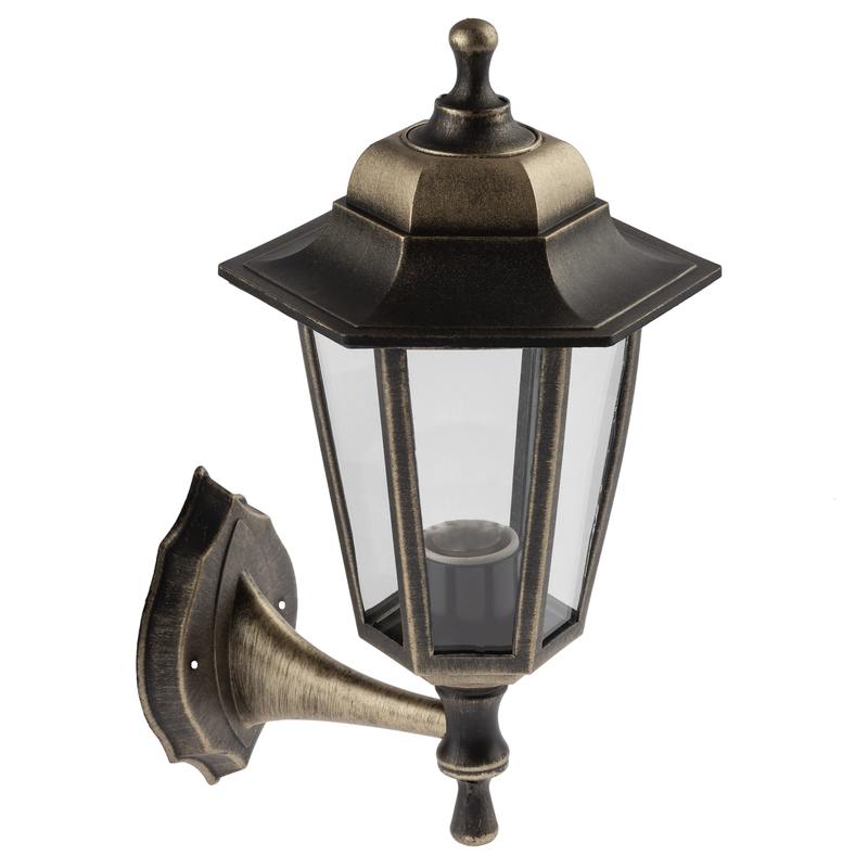 Садово-парковый светильник ЭРА НБУ 06-60-001 бронза 6 гранный настенный IP44 Е27 max60Вт оптом купить хорошая цена Садово-парковый светильник ЭРА НБУ 06-60-001 бронза 6 гранный настенный IP44 Е27 max60Вт купить оптом недорого