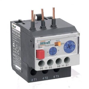 Реле тепловое РТ-03 6.30-9.00А для контакторов 09-18А DEKraft 23114DEK оптом купить цена