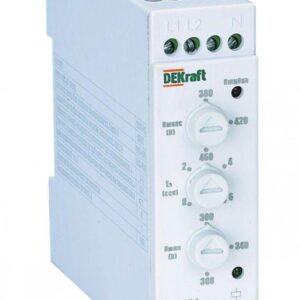 Реле контроля фаз РК-101 380В тип 02 DEKraft 23301DEK оптом купить цена