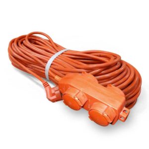 Удлинитель-шнур 4х20м с заземл. 16А IP44 У16-040 ПВС 3х1.5 с защ. крышкой UNIVersal 9633861 оптом купить цена