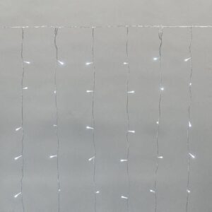 Гирлянда светодиодная "Светодиодный Дождь" 2х3м 300LED бел. 8.5Вт 230В IP44 эффект мерцания прозр. провод Neon-Night 235-555 оптом купить цена