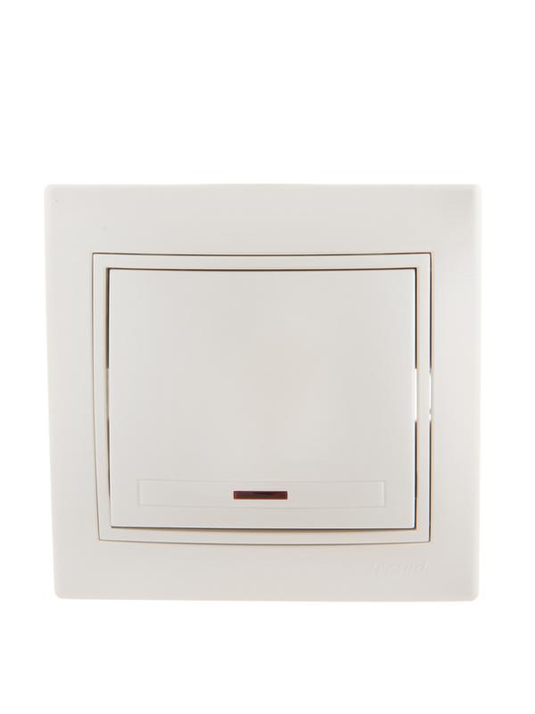 Выключатель 1-кл. СП Mira 10А IP20 с подсветкой со вставкой жемчуж./бел. перламутр. LEZARD 701-3030-111 купить оптом выгодно Выключатель 1-кл. СП Mira 10А IP20 с подсветкой со вставкой жемчуж./бел. перламутр. LEZARD 701-3030-111 оптом купить цена