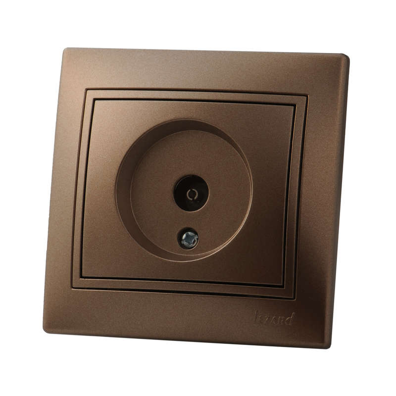 Розетка телевизионная проходная TV СП Mira 16А IP20 со вставкой свет. корич. перламутр. LEZARD 701-3131-129 купить оптом выгодно Розетка телевизионная проходная TV СП Mira 16А IP20 со вставкой свет. корич. перламутр. LEZARD 701-3131-129 оптом купить цена