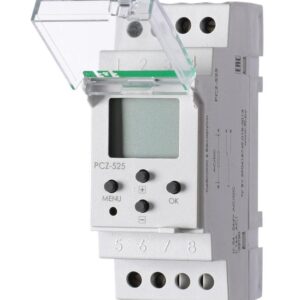 Реле времени астрономическое PCZ-525 24-264В AC/DC 16А 1 переключ. контакт IP20 1 канал монтаж на DIN-рейке F&F EA02.002.005 оптом купить цена