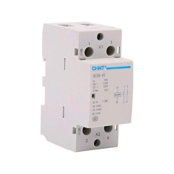 Контактор модульный NCH8-40/11 40А 1НЗ+1НО AC 220/230В 50Гц (R) CHINT 256083 оптом купить цена