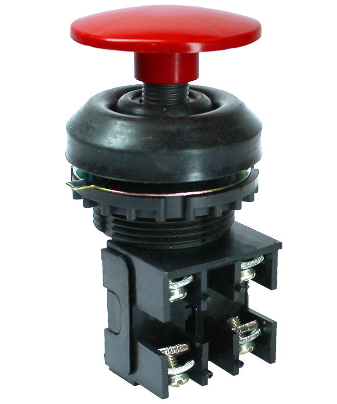 Кнопка ВК-30-10-11130-54 У2 красн. 1з+1р гриб без фиксации IP54 10А 660В Электротехник ET053190 купить оптом выгодно Кнопка ВК-30-10-11130-54 У2 красн. 1з+1р гриб без фиксации IP54 10А 660В Электротехник ET053190 оптом купить цена