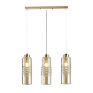 Светильник подвесной (подвес) Rivoli Viviane 9107-203 3 * Е27 60 Вт модерн потолочный купить оптом недорого