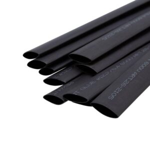 Трубка термоусаживаемая двухстенная клеевая 12.7/6.35мм (уп.10шт) по 1м черн. Rexant 26-2105 оптом купить цена