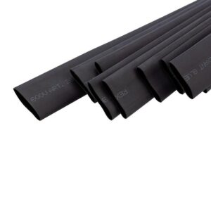 Трубка термоусаживаемая двухстенная клеевая 19.1/9.55мм (уп.10шт) по 1м черн. Rexant 26-2107 оптом купить цена