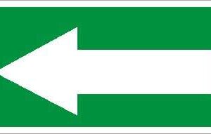 Пиктограмма "Указательная стрелка" ПЭУ 003 130х260 СТ 2502000240 оптом купить цена