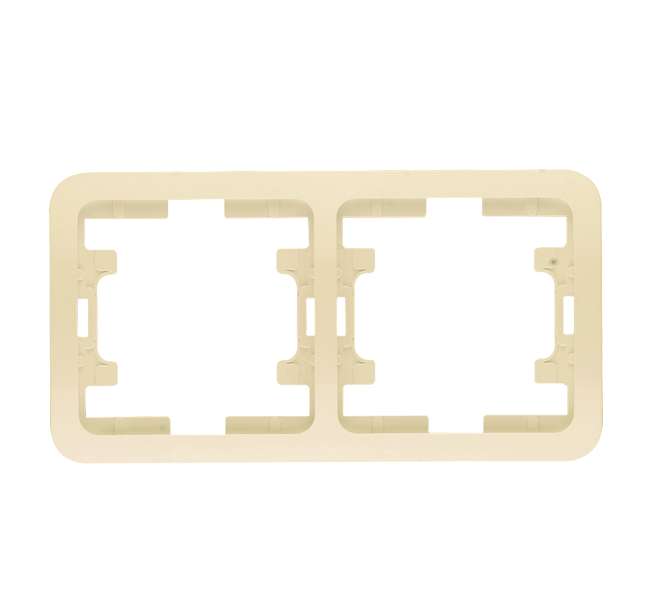 Рамка 2-м Mimoza горизонт. крем Makel 32012 купить оптом выгодно Рамка 2-м Mimoza горизонт. крем Makel 32012 оптом купить цена