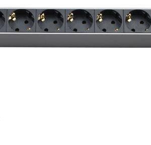 Блок розеток 8-м 16А SHT19-8SH-S-2.5EU горизонт. с выкл. шнур 2.5м Hyperline 26450 оптом купить цена