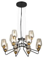 Люстра Rivoli Gera 4065-212 12 х E27 40 Вт дизайн купить оптом недорого