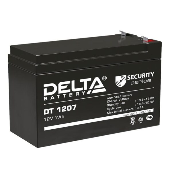 Аккумулятор ОПС 12В 7А.ч Delta DT 1207 оптом купить цена
