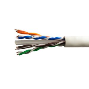 Кабель витая пара U/UTP кат.6 4х2х23AWG solid CU PVC Six сер. (м) SUPRLAN 01-0316-1 оптом купить цена