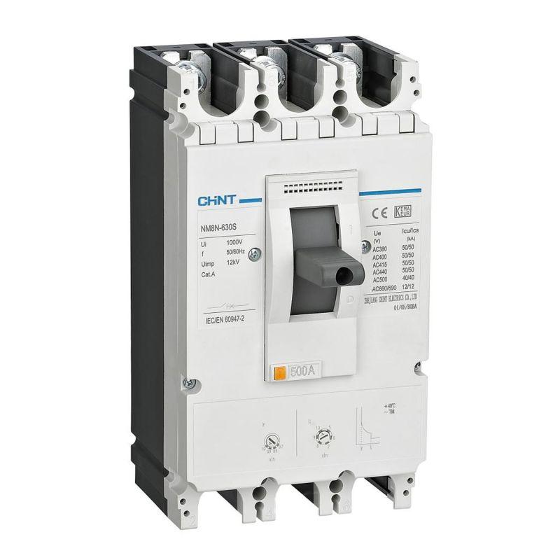 Выключатель автоматический 3п 500А 50кА NM8N-630S TM с рег. термомагн. расцеп. (R) CHINT 269252 купить оптом выгодно Выключатель автоматический 3п 500А 50кА NM8N-630S TM с рег. термомагн. расцеп. (R) CHINT 269252 оптом купить цена