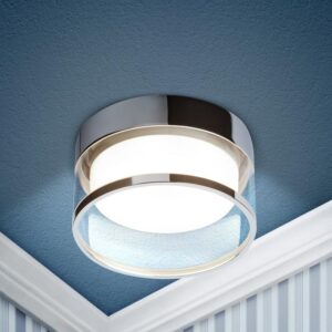 Встраиваемый светильник под лампу GX53 ЭРА KL82 CH хром купить оптом недорого