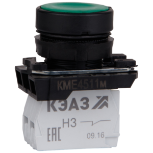 Кнопка КМЕ4501м-красный-0но+1нз-цилиндр-IP54 КЭАЗ 273452 оптом купить цена