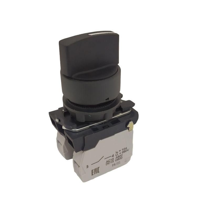 Переключатель КПЕ1131Р-черный-3но+1нз-ручка-фикс-2поз-IP40 КЭАЗ 274305 купить оптом выгодно Переключатель КПЕ1131Р-черный-3но+1нз-ручка-фикс-2поз-IP40 КЭАЗ 274305 оптом купить цена