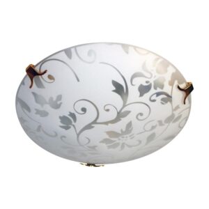 Светильник НПБ 01-2х60-139 М16 "Эрика" 300 60Вт E27 IP20 матов. бел./клипсы зол. (инд. упак.) Элетех 1005204380 оптом купить цена