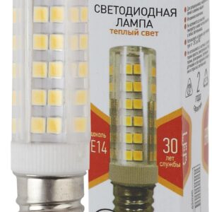 Лампочка светодиодная ЭРА STD LED T25-7W-CORN-827-E14 E14 / Е14 7Вт теплый белый свет купить оптом недорого