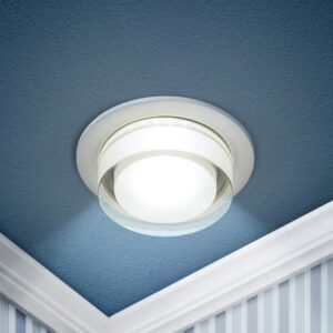 Встраиваемый светильник декоративный ЭРА DK107 WH MR16 GU5.3 белый купить оптом недорого