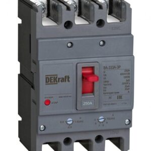 Выключатель автоматический 3п 250А 35кА ВА-333А DEKraft 28123DEK оптом купить цена