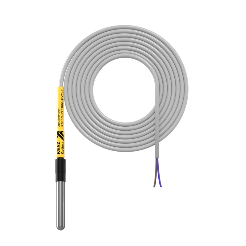 Датчик температуры канальный OptiSensor HTF50-PT1000-PVC-2 КЭАЗ 284695 купить оптом выгодно Датчик температуры канальный OptiSensor HTF50-PT1000-PVC-2 КЭАЗ 284695 оптом купить цена
