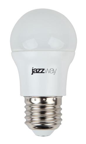 Лампа светодиодная PLED-SP 7Вт G45 шар 5000К холод. бел. E27 540лм 230В JazzWay 1027887-2 купить оптом выгодно Лампа светодиодная PLED-SP 7Вт G45 шар 5000К холод. бел. E27 540лм 230В JazzWay 1027887-2 оптом купить цена