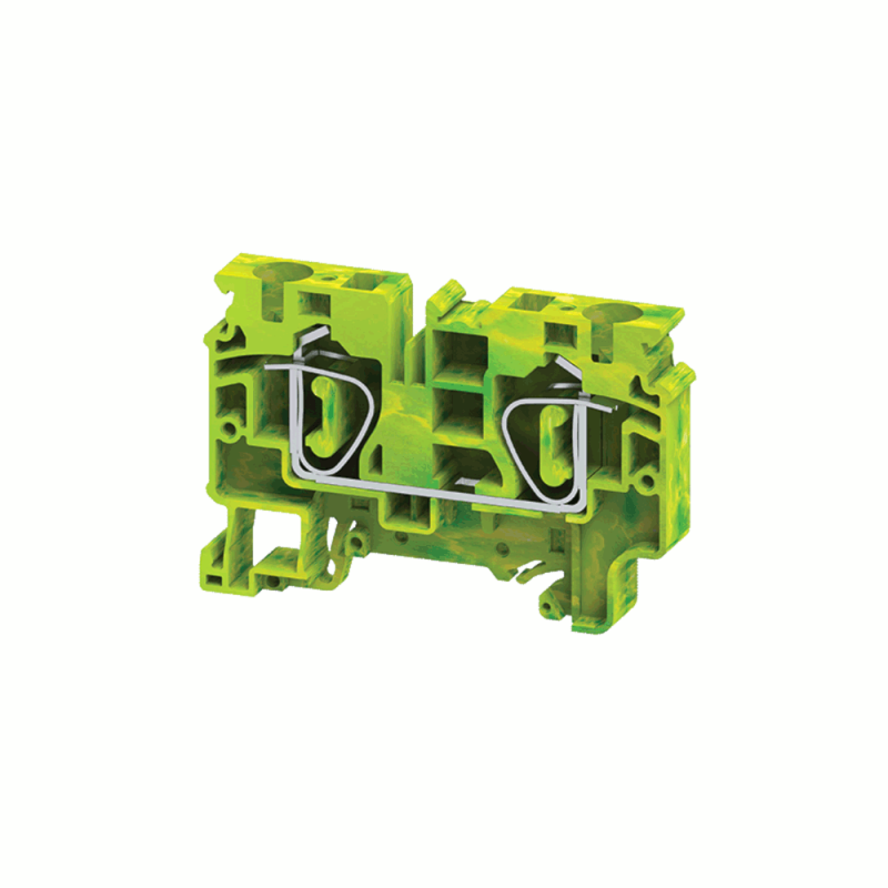 Клемма заземляющая пружинная OptiClip CXG-10-PE-(0.2-10) КЭАЗ 289762 купить оптом выгодно Клемма заземляющая пружинная OptiClip CXG-10-PE-(0.2-10) КЭАЗ 289762 оптом купить цена