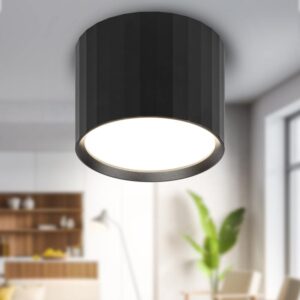 Светильник настенно-потолочный спот ЭРА OL39 BK под GX53 IP20 черный купить оптом недорого