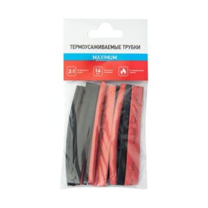 Набор трубок термоусадочных тонкостен. №6 (МАКСИМУМ) разноцвет. Rexant 29-0106 оптом купить цена