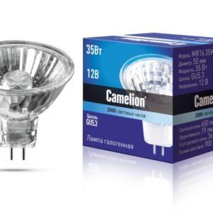 Лампа галогенная MR16 35Вт 12В Camelion 2931 оптом купить цена