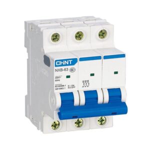 Выключатель автоматический модульный 3п C 40А 4.5кА NXB-63S (R) CHINT 296831 оптом купить цена