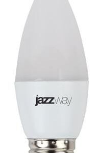 Лампа светодиодная PLED-SP 7Вт C37 свеча 3000К тепл. бел. E27 530лм 230В JazzWay 1027825-2 оптом купить цена