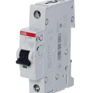 Выключатель автоматический модульный 1п C 20А 6кА S201 C20 ABB 2CDS251001R0204 оптом купить цена