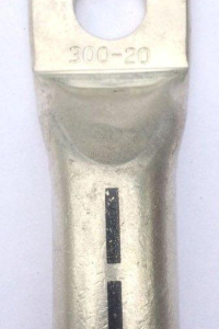 Наконечник ТМЛ под пайку листовой изогнутый 70кв.мм М2 под винт d8мм с длин. фланцем (уп.50шт) DKC 2I78L оптом купить цена