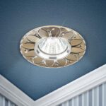 KL42 SL/GD Светильник ЭРА литой алюминевый MR16