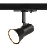 Трековый светильник однофазный ЭРА TR37-GU10 BK под лампу MR16 черный купить оптом недорого