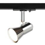 Трековый светильник однофазный ЭРА TR37-GU10 CH под лампу MR16 хром купить оптом недорого