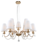 Люстра Rivoli Becky 2066-309 9 х Е14 40 Вт классика купить оптом недорого