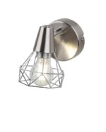 Светильник настенно-потолочный спот Rivoli Distratto 7004-701 1 x E14 40 Вт поворотный уценка купить оптом недорого