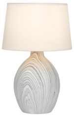 Настольная лампа Rivoli Chimera 7072-502 1 * Е14 40 Вт керамика белое дерево купить оптом недорого