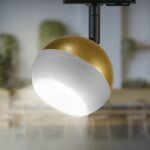 Трековый светильник однофазный ЭРА TR46 - GX53 MG под лампу GX53 матовое золото купить оптом недорого