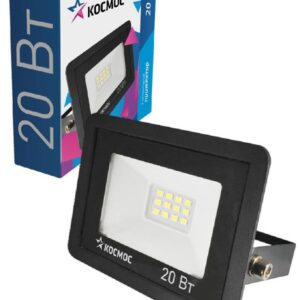 Прожектор светодиодный 20Вт 6500К IP65 1600лм КОСМОС K_PR5_LED_20 оптом купить цена