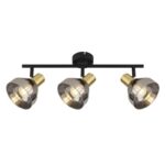 Светильник настенно-потолочный спот Rivoli Kinge 7036-703 3 х E14 40 Вт поворотный купить оптом недорого