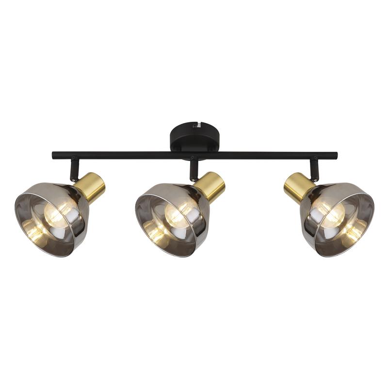 Светильник настенно-потолочный спот Rivoli Kinge 7036-703 3 х E14 40 Вт поворотный оптом купить хорошая цена Светильник настенно-потолочный спот Rivoli Kinge 7036-703 3 х E14 40 Вт поворотный купить оптом недорого