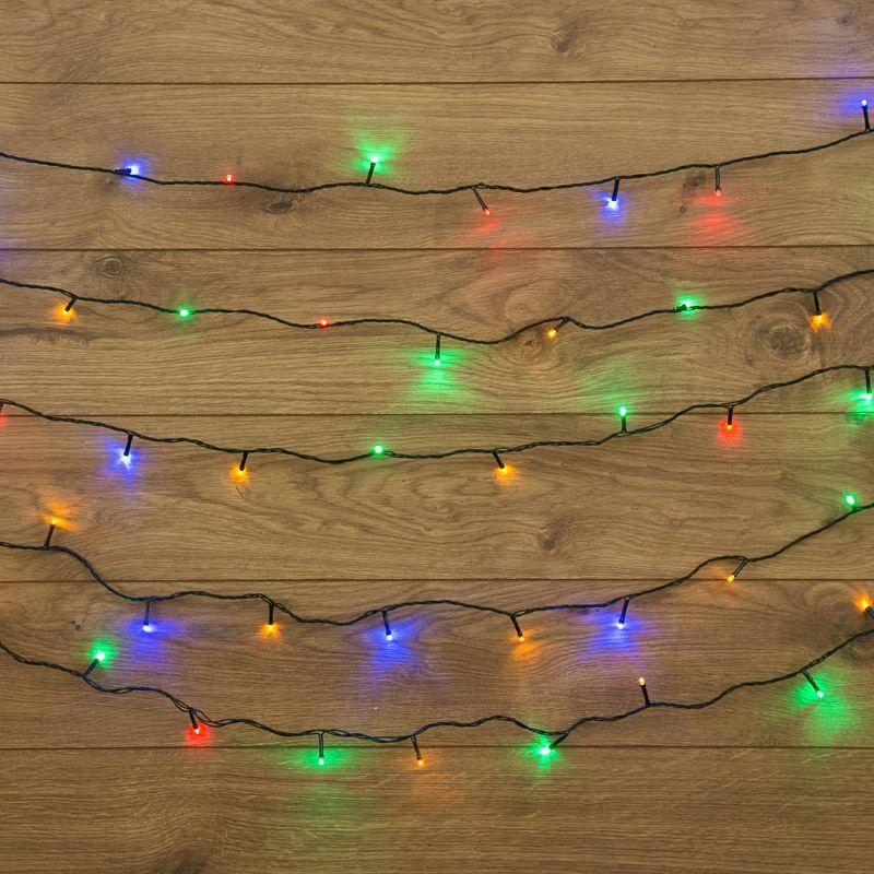 Гирлянда светодиодная "Твинкл Лайт" 6м 40LED мультиколор 5.1Вт 220-240В IP20 с контроллером 8 режимов провод ПВХ темн. зел. Neon-Night 303-029 купить оптом выгодно Гирлянда светодиодная "Твинкл Лайт" 6м 40LED мультиколор 5.1Вт 220-240В IP20 с контроллером 8 режимов провод ПВХ темн. зел. Neon-Night 303-029 оптом купить цена