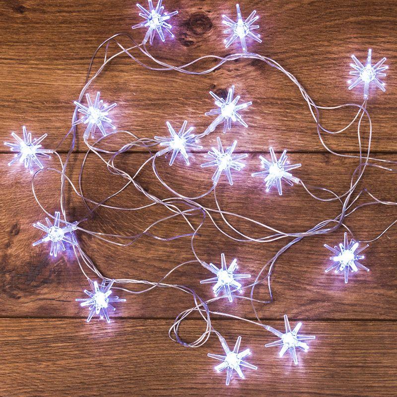 Гирлянда светодиодная "Снежинки" 2.8м 20LED бел. 1Вт IP20 Neon-Night 303-036 купить оптом выгодно Гирлянда светодиодная "Снежинки" 2.8м 20LED бел. 1Вт IP20 Neon-Night 303-036 оптом купить цена