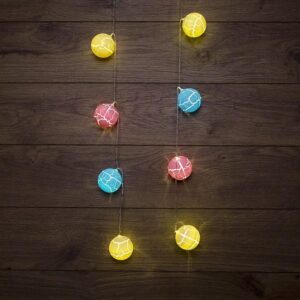 Гирлянда светодиодная "Карамельки" 1.5м 10LED тепл. бел. 0.1Вт IP20 провод ПВХ прозр. элементы питания 2хAA (не в компл.) Neon-Night 303-082 оптом купить цена